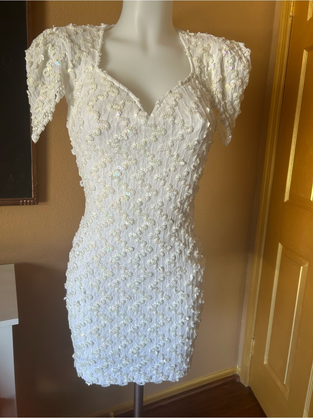 Vintage Y2K Lew Magram sequin dress